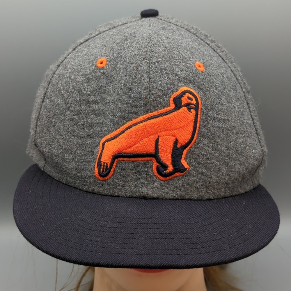 San Francisco Seals MiLB Throwback Wool Blend New Era 59Fifty Hat Fitted Cap 8